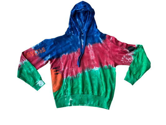 Colorful Hooded Sweatshirt